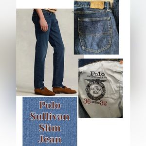 🐎💙 POLO SULLIVAN SLIM JEAN 36x32
